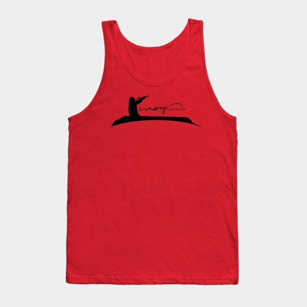 Mary Youngblood Logo Silhouette Tank Top by PureMotionMedia